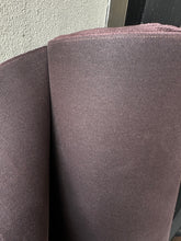 Load image into Gallery viewer, 100% cotton waxed canvas 12 Oz dark brown color - 1/2 m