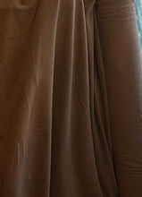 Load image into Gallery viewer, Wool Cashmere Coating  Chocolate Brown - 1/2 meter