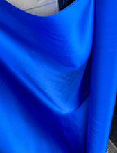 Load image into Gallery viewer, Silk Charmeuse Royal Blue - 1/2 meter