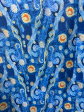 Load image into Gallery viewer, Linen Digital Print Starry Night - 1/2 metre