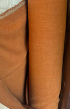 Load image into Gallery viewer, Linen Viscose Noil -Butterscotch - 1/2 metre