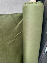 Load image into Gallery viewer, 6 oz Medium Linen - Olive   - 1/2 metre