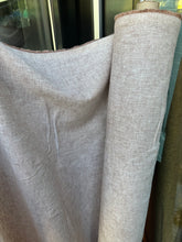 Load image into Gallery viewer, 6 oz Medium Linen/Cotton- Taupe/White - 1/2 metre