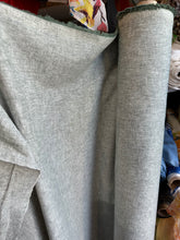 Load image into Gallery viewer, 6 oz Medium Linen/Cotton- green/white- 1/2 metre