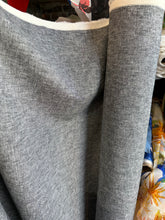 Load image into Gallery viewer, 6 oz Medium Linen/Cotton- black/white- 1/2 metre