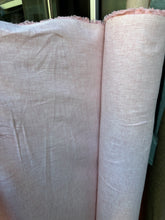 Load image into Gallery viewer, 6 oz Medium Linen/Cotton- Pink/white - 1/2 metre