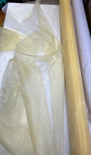 Load image into Gallery viewer, Poly Organza Soft Yellow - 1/2 meter
