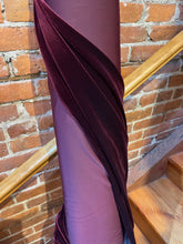 Load image into Gallery viewer, Stretch Velvet Burgundy - 1/2 meter