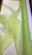 Load image into Gallery viewer, Poly Organza Green Apple - 1/2 meter