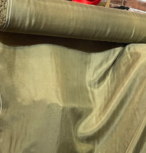 Load image into Gallery viewer, Cupro and Viscose Sandwashed  - Khaki Green - 1/2 meter