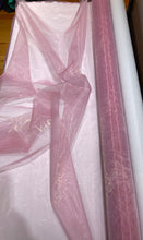 Load image into Gallery viewer, Poly Organza Dusty Rose - 1/2 meter