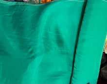 Load image into Gallery viewer, Cupro and Viscose Sandwashed  - Emerald Green - 1/2 meter