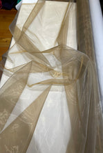 Load image into Gallery viewer, Poly Organza Dark Gold - 1/2 meter