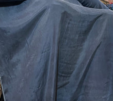 Load image into Gallery viewer, Cupro and Viscose Sandwashed  - Navy Blue - 1/2 meter