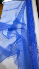 Load image into Gallery viewer, Poly Organza Royal Blue - 1/2 meter