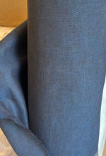 Load image into Gallery viewer, 6 oz Medium Linen/Cotton-  brown/blue - 1/2 metre
