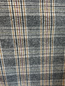 Wool Coating plaid #2 - 1/2 metre