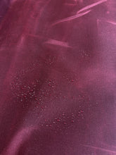 Load image into Gallery viewer, 100% cotton waxed canvas 12 Oz burgundy - 1/2 m

