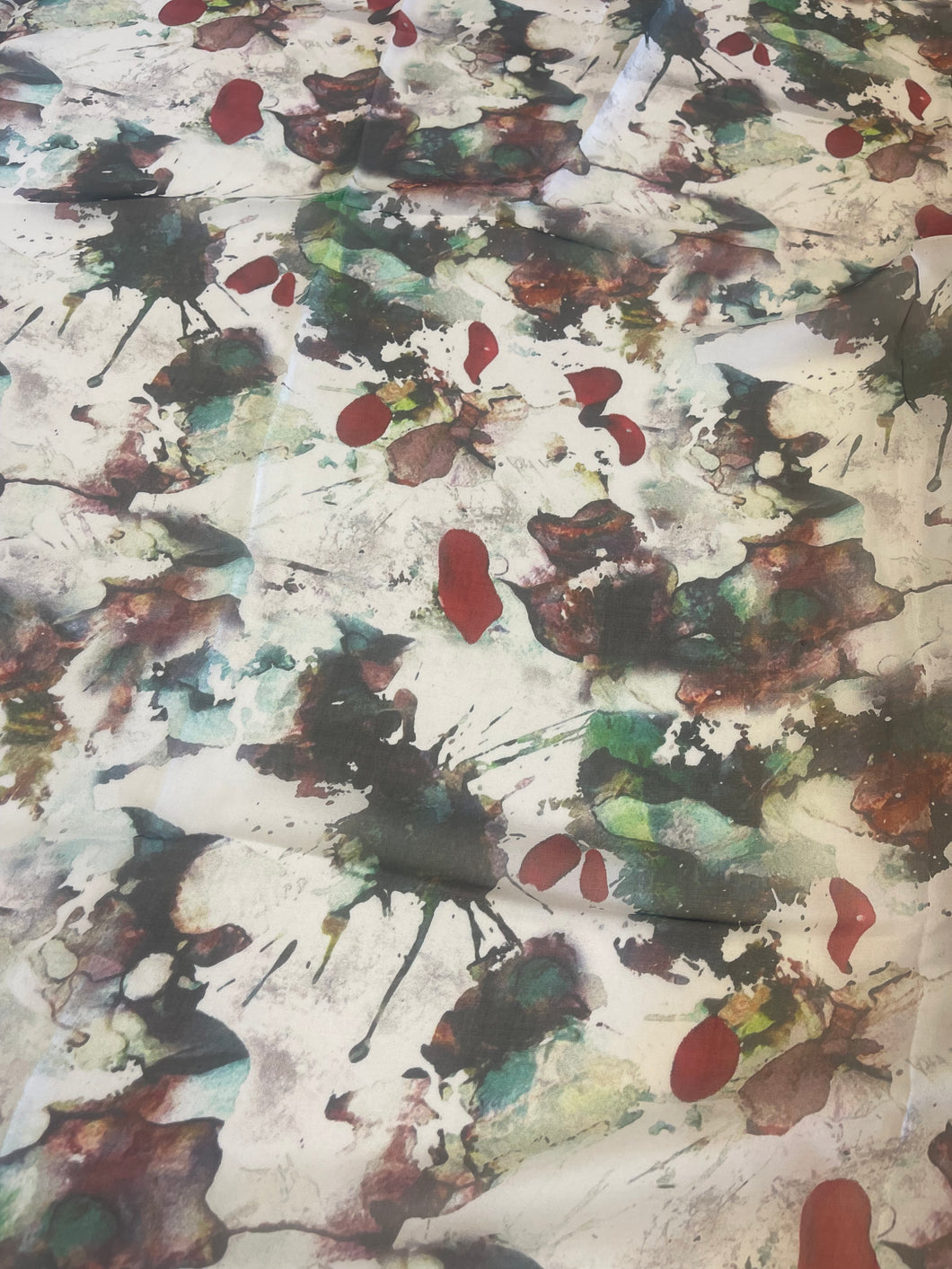 Silk Chiffon print #14 - 1/2 meter