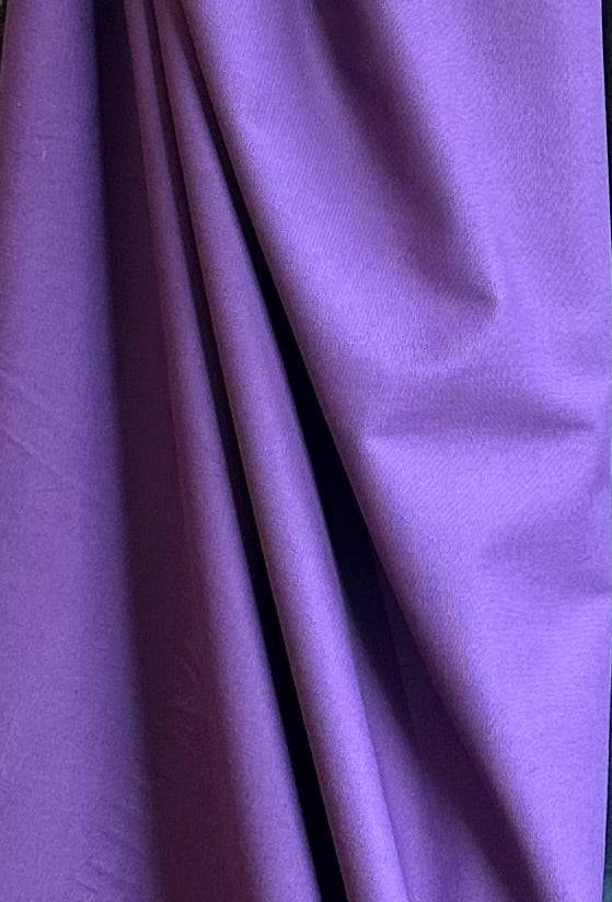 100% cotton canvas  purple 1/2 m