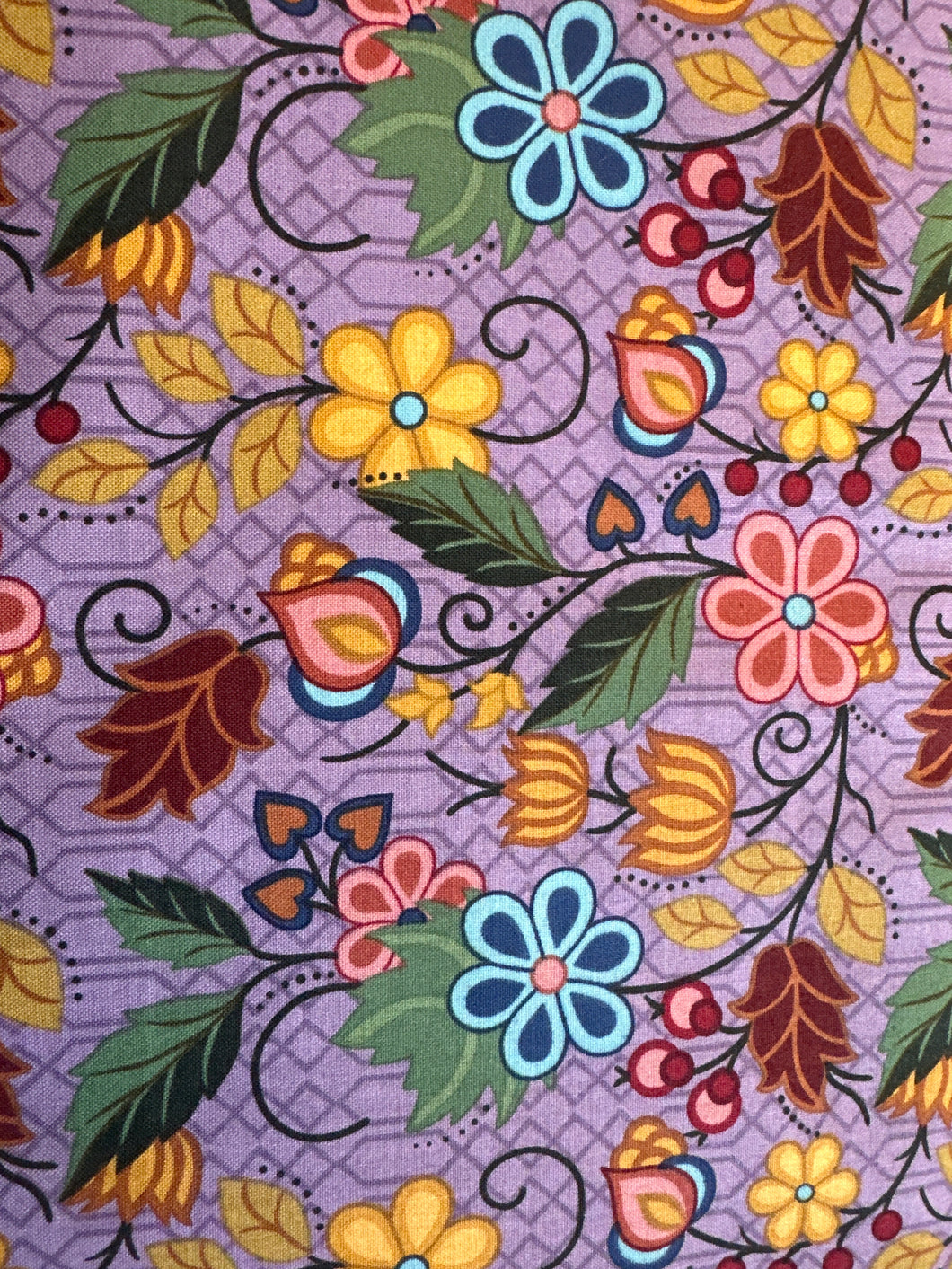 Quilting Cotton Shannon Gustafson lilac - 1/2 metre