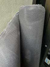 Load image into Gallery viewer, 100% cotton waxed canvas 12 Oz grey color - 1/2 m
