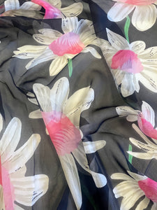 Silk Chiffon print #7 - 1/2 meter