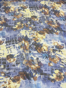 Silk Chiffon print #10 - 1/2 meter