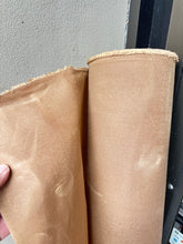 Load image into Gallery viewer, 100% cotton waxed canvas 12 Oz camel color - 1/2 m
