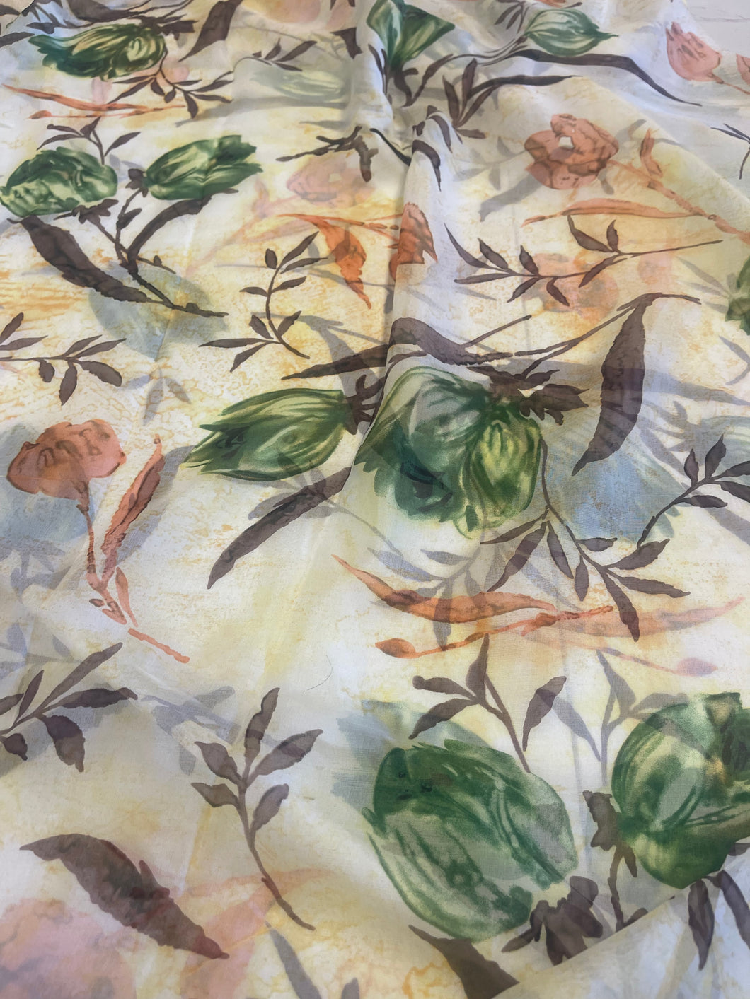 Silk Chiffon print #2 - 1/2 meter