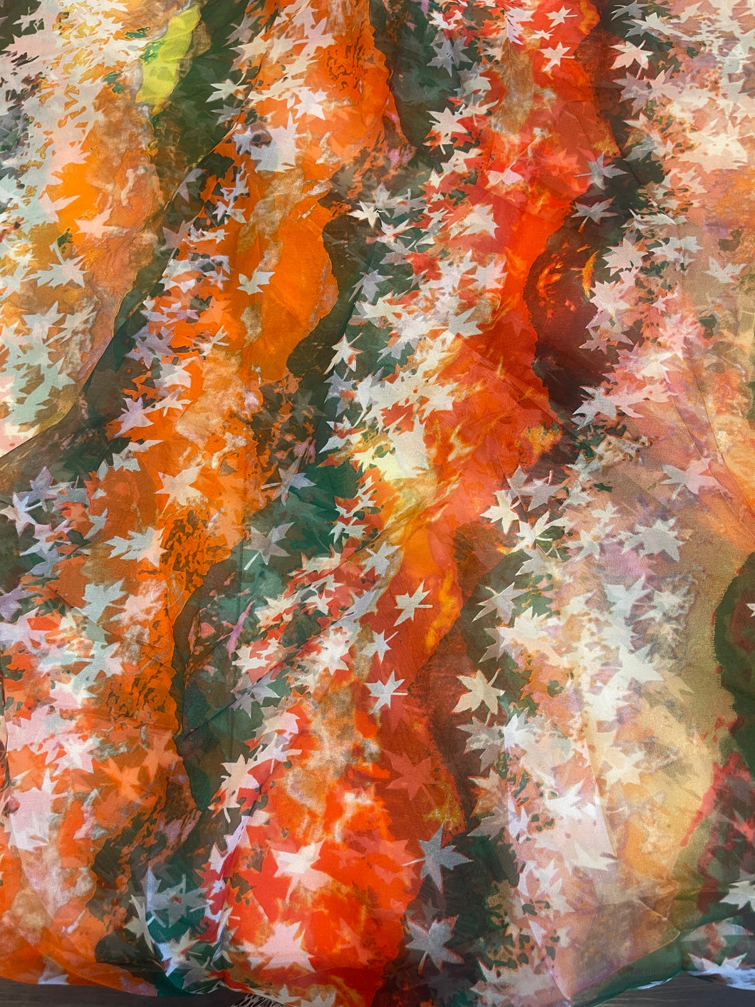 Silk Chiffon print #1 - 1/2 meter