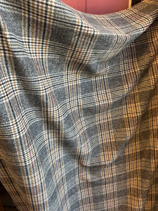 Wool Coating plaid #2 - 1/2 metre