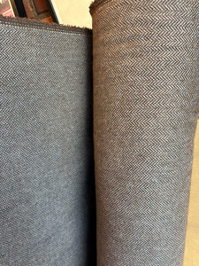 Wool Herringbone brown/grey - 1/2 metre