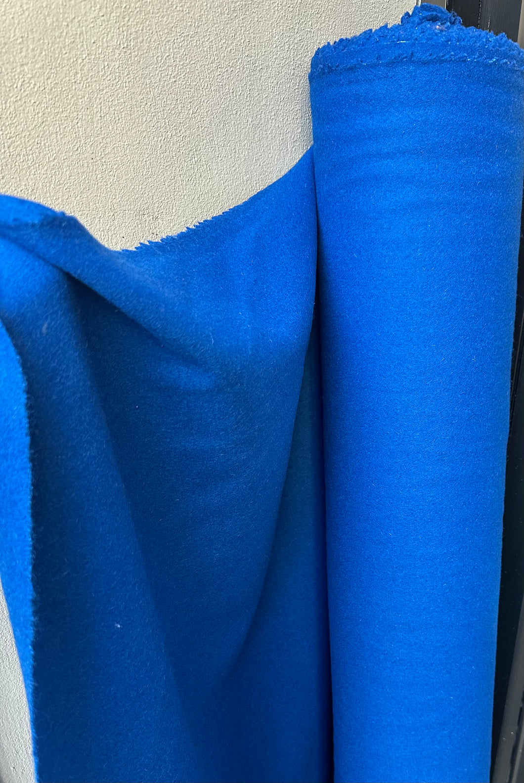 Wool Melton - Royal blue - 1/2 metre