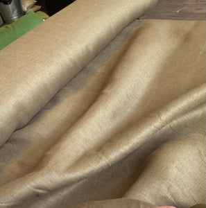6 oz Medium Linen - Taupe    - 1/2 metre