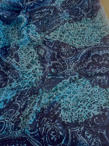 Silk Chiffon print #5 - 1/2 meter
