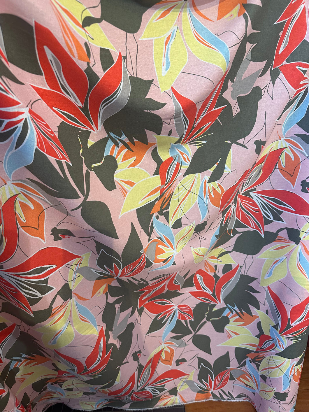 Linen/Rayon  Print- 1/2 metre