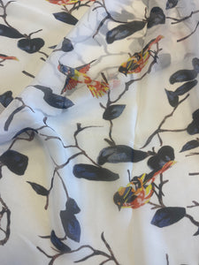 Silk Chiffon print #8 - 1/2 meter