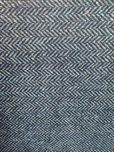Load image into Gallery viewer, Wool Herringbone blue - 1/2 metre
