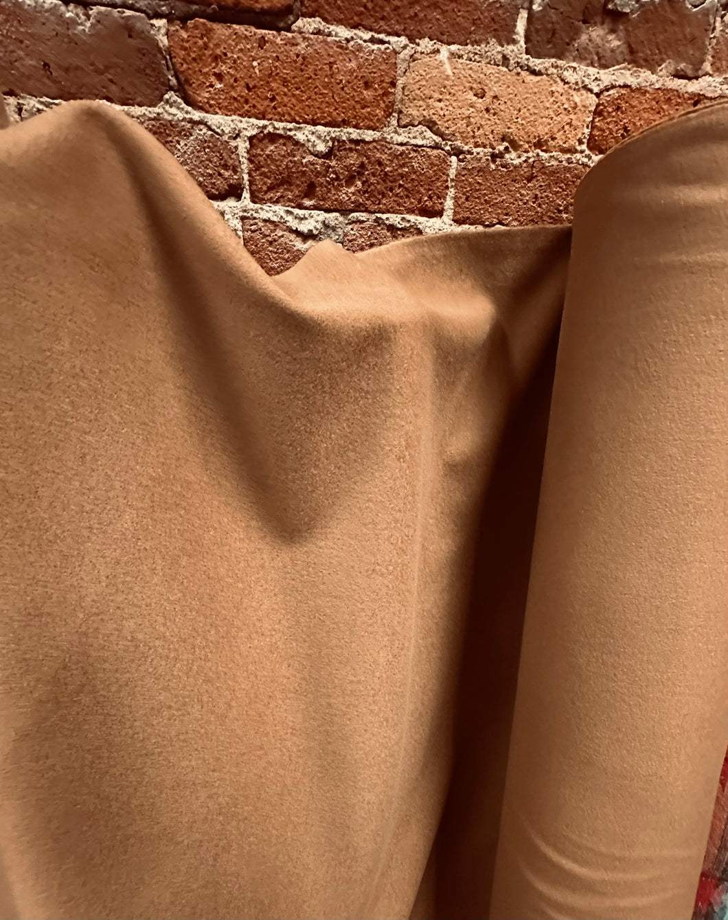 Wool Cashmere Coating Camel - 1/2 meter