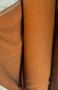 Linen Viscose Noil -Butterscotch - 1/2 metre