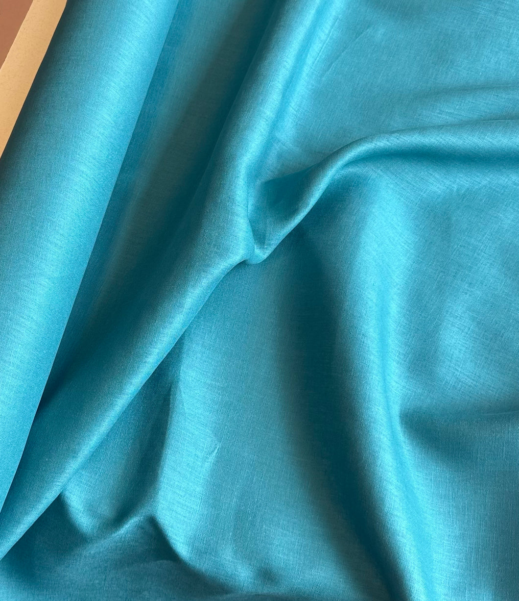6 oz Medium Linen - Light Teal  - 1/2 metre