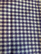Load image into Gallery viewer, organic cotton gingham violet - 1/2 meter
