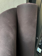 Load image into Gallery viewer, 100% cotton waxed canvas 12 Oz dark brown color - 1/2 m
