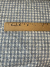 Load image into Gallery viewer, organic cotton gingham powder blue - 1/2 meter
