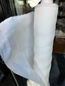 Handkerchief Linen -  White - 1/2 metre