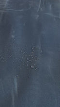 Load and play video in Gallery viewer, 100% cotton waxed canvas 12 Oz  denim blue color - 1/2 m
