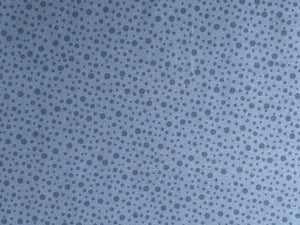 Quilting Cotton  - Bedrock blue dots - 1/2 meter