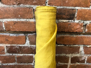 Linen Viscose Textured - Mustard - 1/2 metre