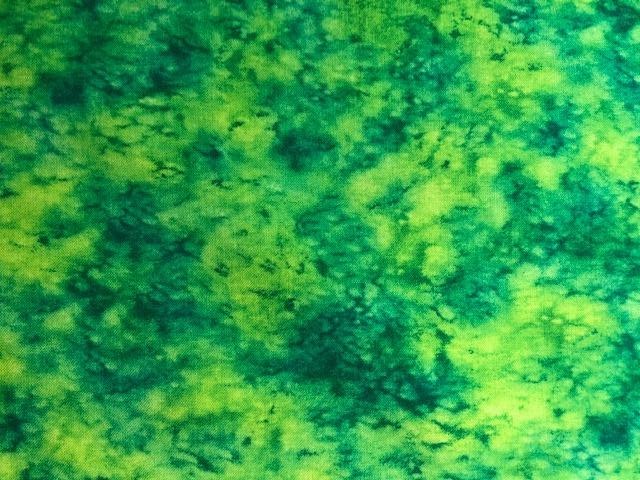 Quilting Cotton  - Marble  - Green - 1/2 meter